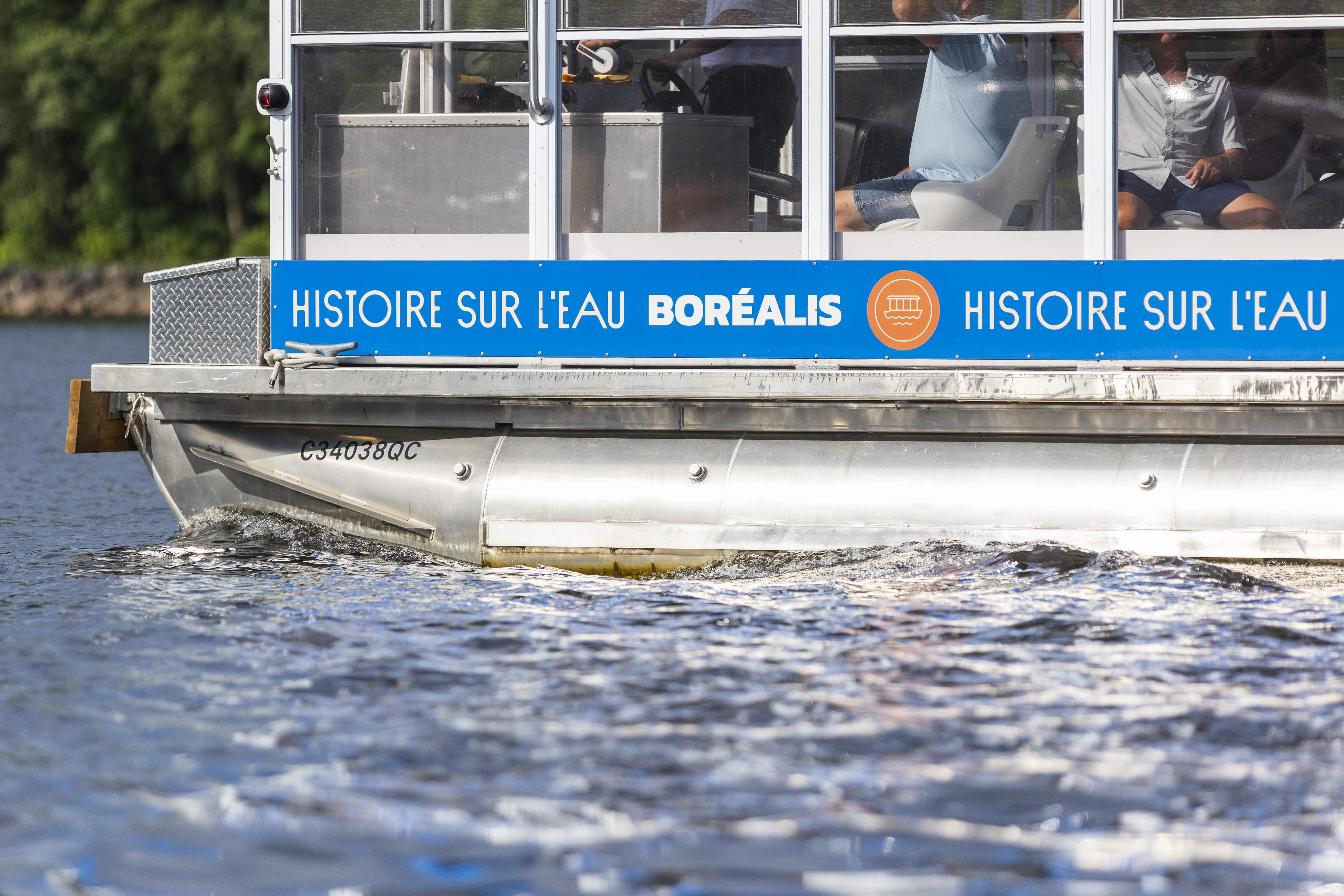 Croisière Histoire sur l'eau musée Boréalis