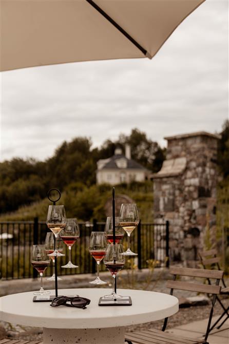 Dégustation de vin  (&copy;Château Ste-Agnès)