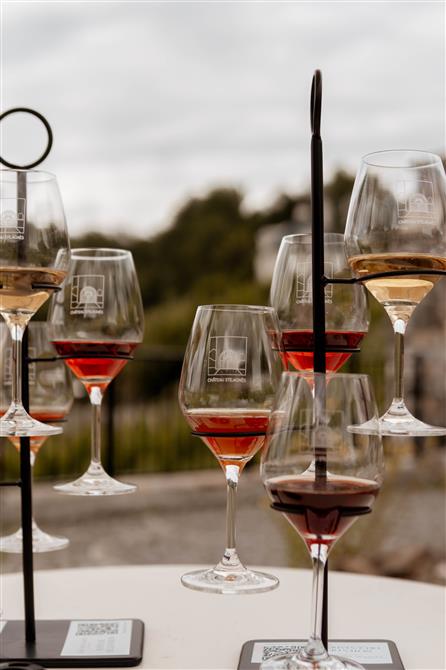 Dégustation de vin (&copy;Château Ste-Agnès)