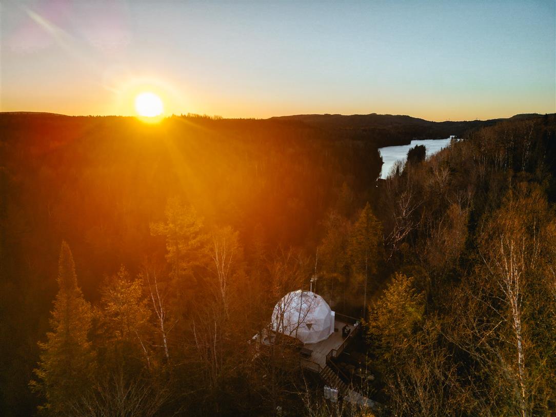 Hébergement en nature au coeur des montagnes