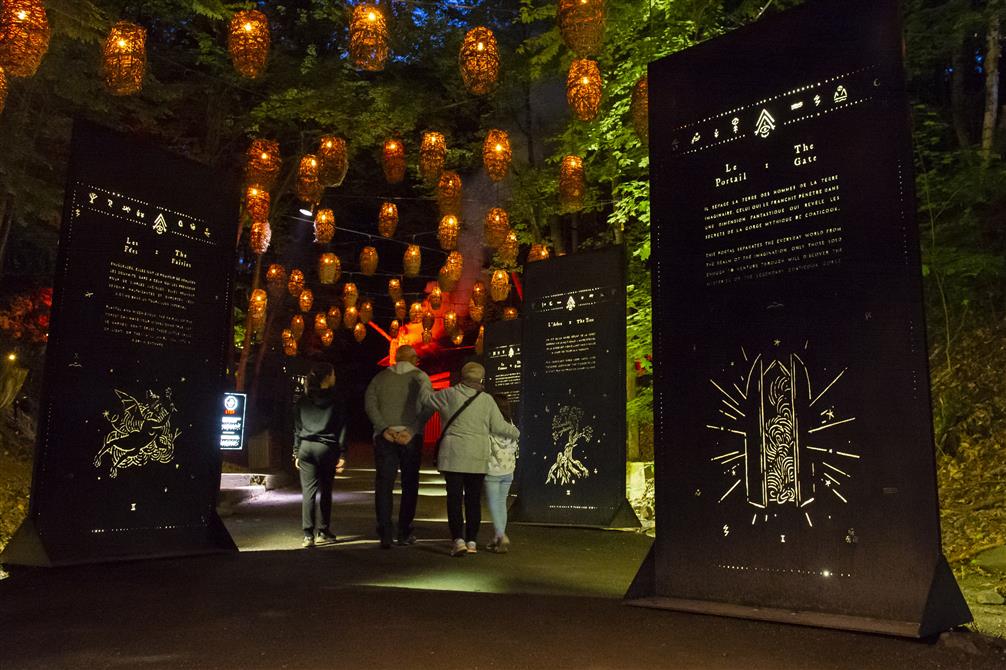 Foresta Lumina (&copy;Parc de la Gorge de Coaticook)