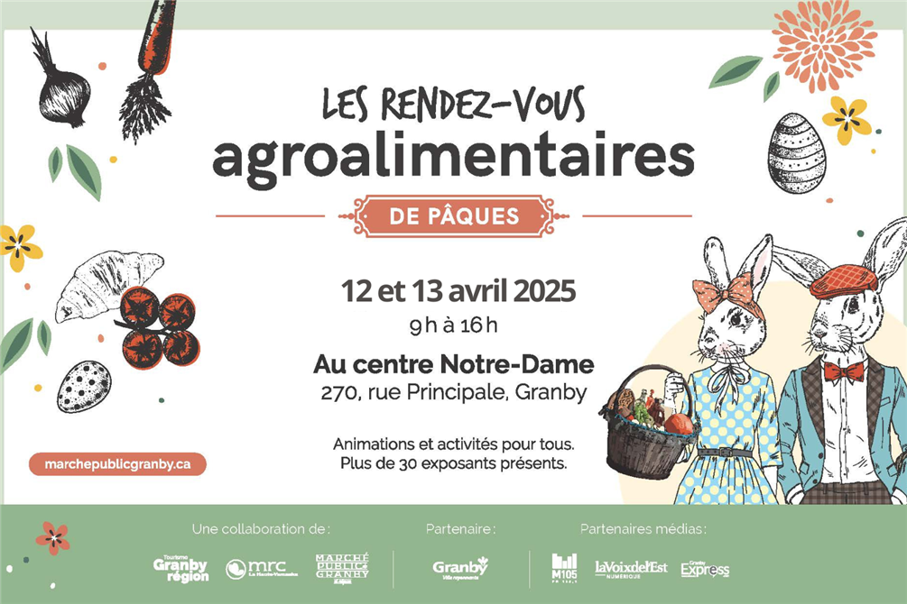 Rendez-vous agroalimentaire de Pâques (&copy;Tourisme Granby Région)