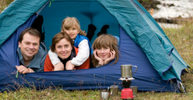 Camping en famille (&copy;Camping de l'Île Marie)