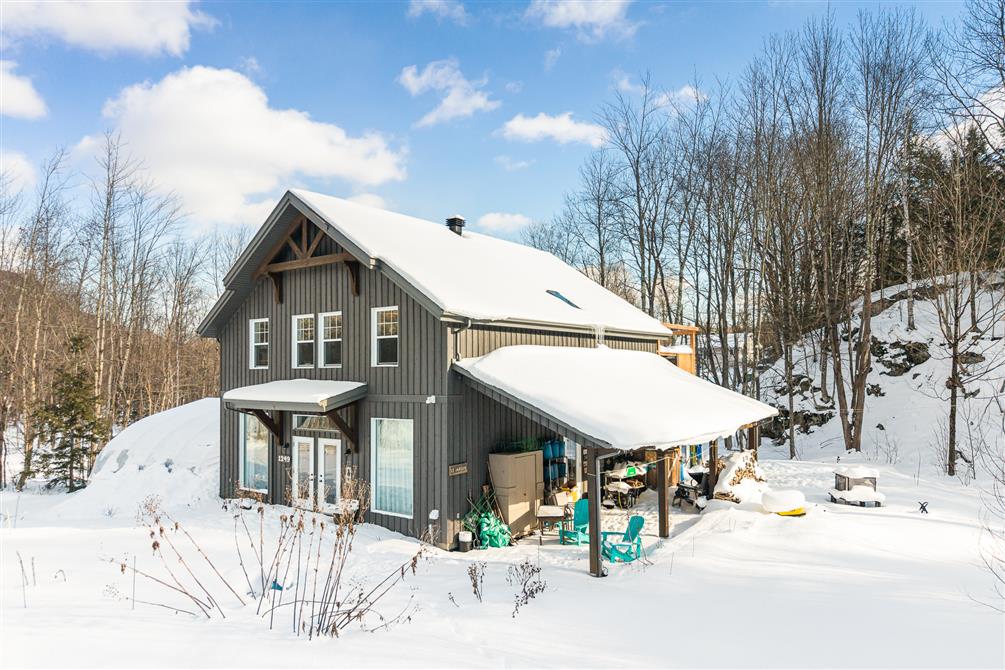 Vue devant hiver (&copy;Gîte R112-Nord)