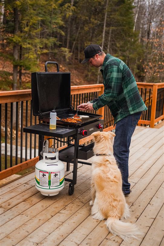 BBQ Plancha sur votre terrasse privée