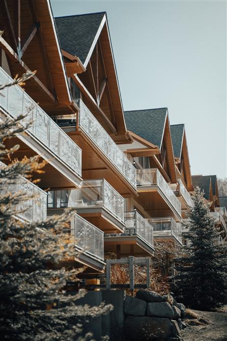 Extérieur Condos (&copy;Domaine Château-Bromont)