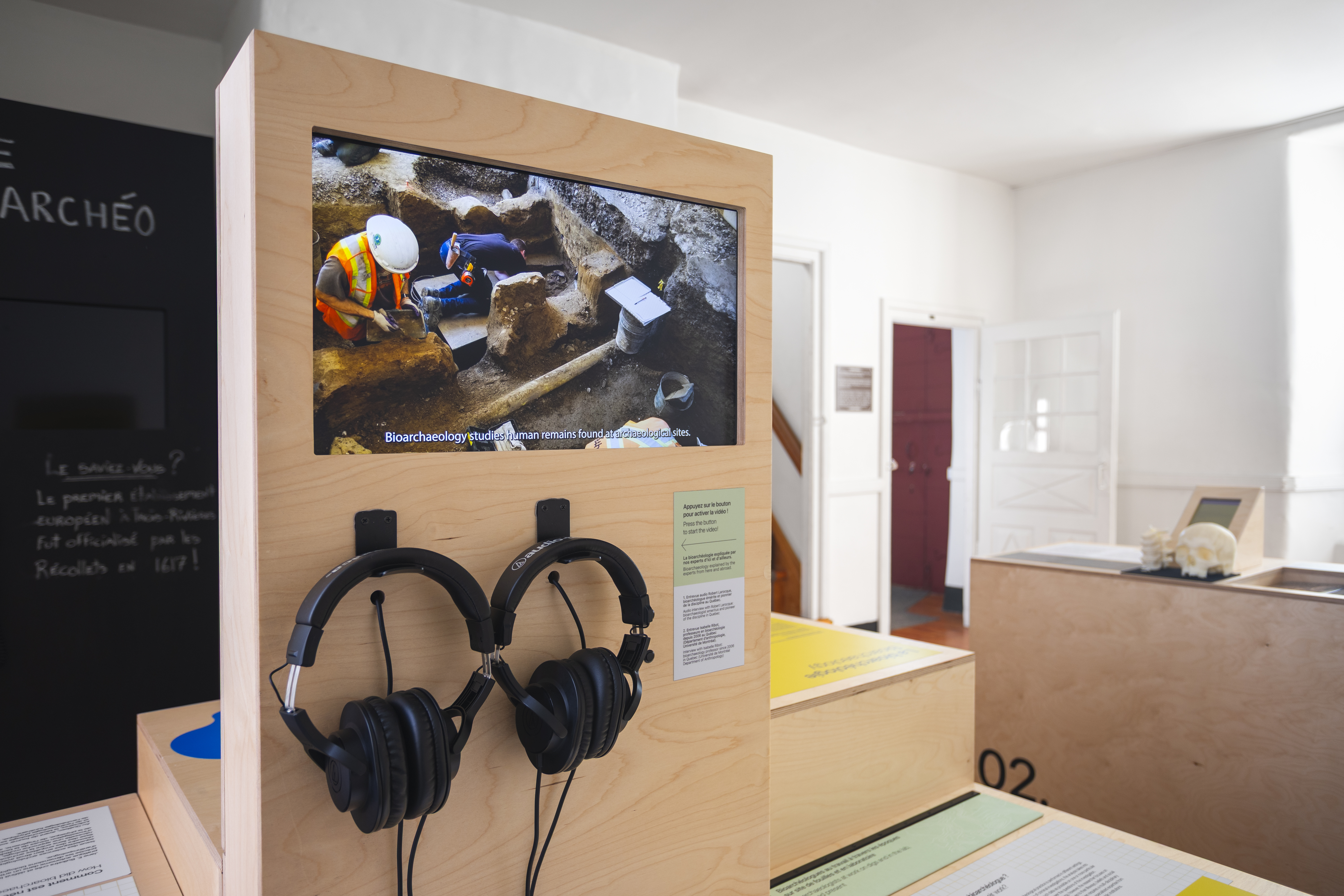 Exposition scientifique Archéologie et enquetes criminelles