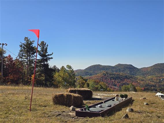 Mini-golf en montagne