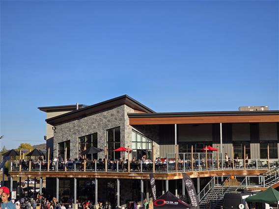 Vue Chalet des skieurs