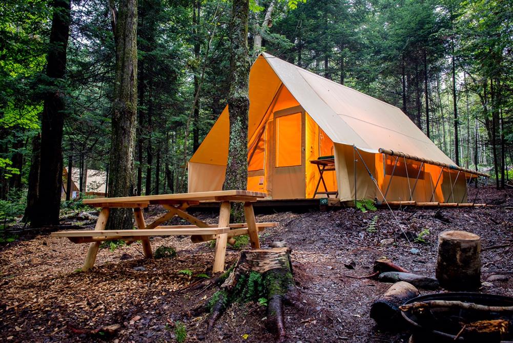 Camping Huttopia Sutton (&copy;Huttopia Canada)