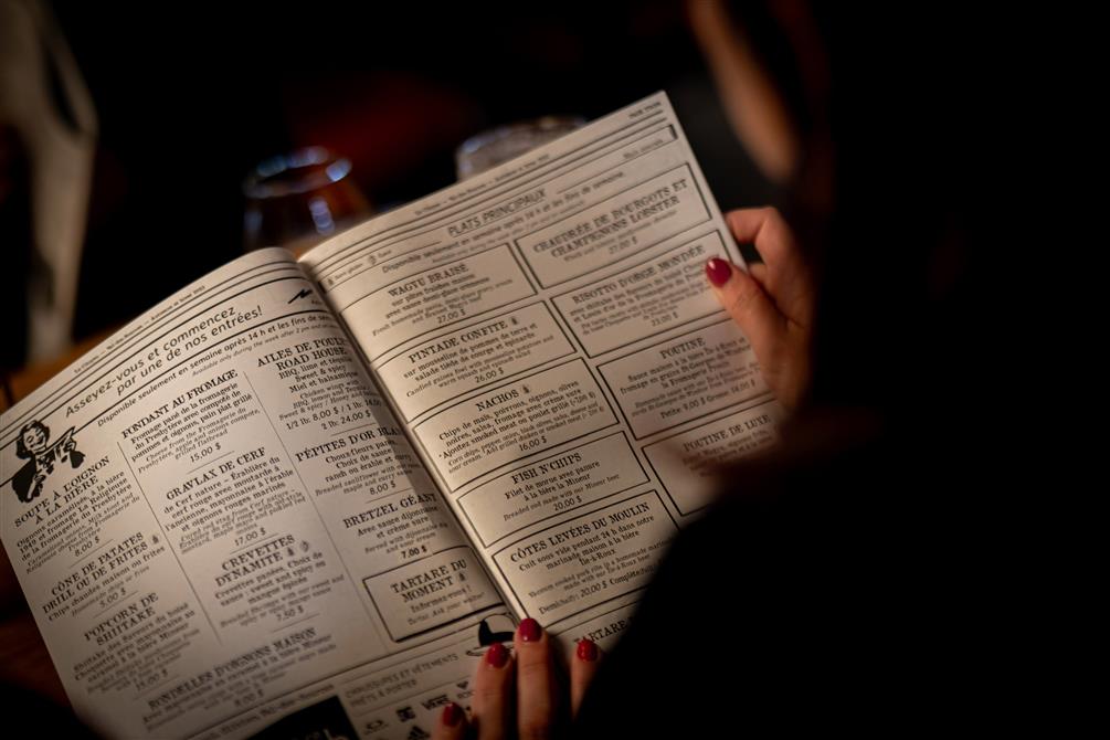 Menu  (&copy;Virage Multimédia)