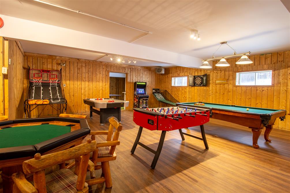 Salle de jeux (&copy;Les Chalets Nature)