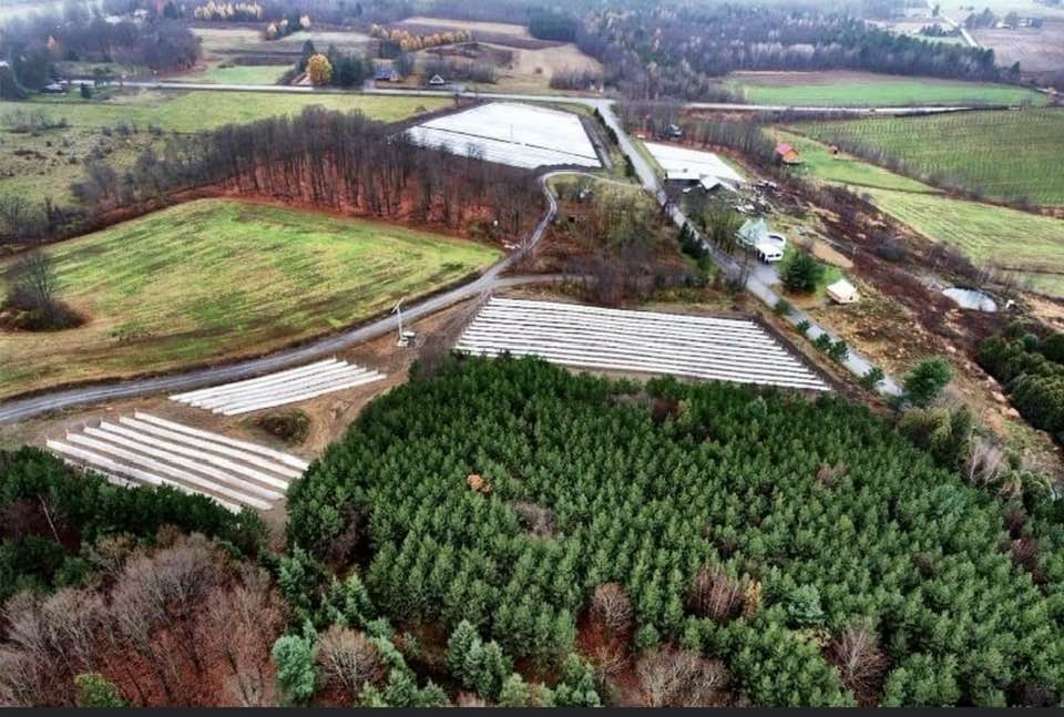 Vue aérienne (&copy;Vignoble du PicBois)