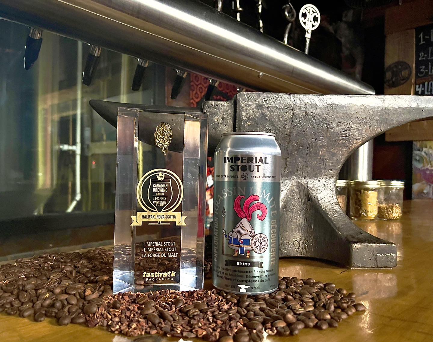 Première place pour L'Impérial STOUT aux Canadian Brewing Awards