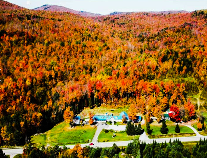 Vue du ciel  (&copy;Pavillon des Mésanges)