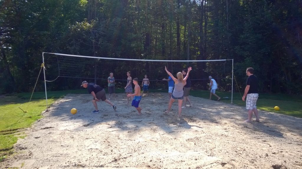 Terrain de volleyball (&copy;Pavillon des Mésanges)