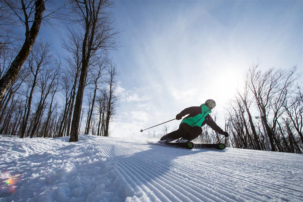 Neige damée 2 (&copy;Bromont, montagne d'expériences)