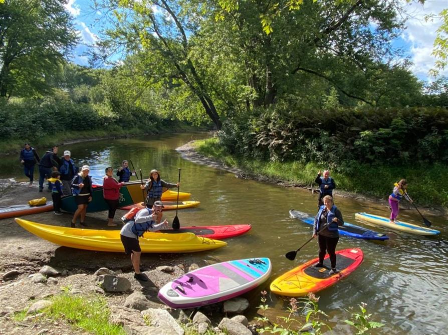 excursion en kayak et canoe riviere missisquoi (&copy;Canoë & Co. - Location canot et kayak)