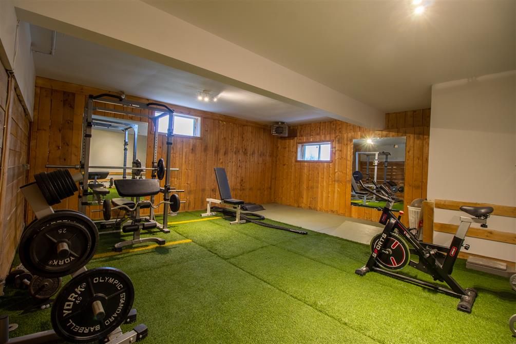 Gym (&copy;Les Chalets Nature)