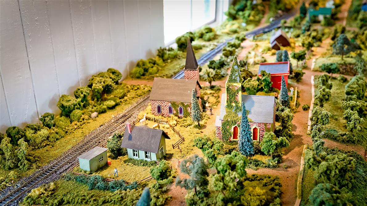 Ville miniature (&copy;Musée ferroviaire)