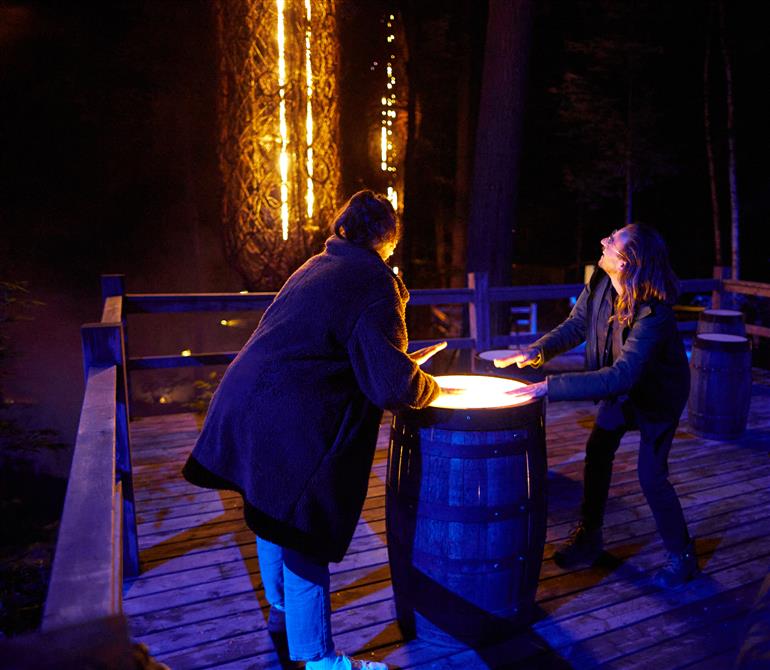 Foresta Lumina (&copy;Parc de la Gorge de Coaticook)