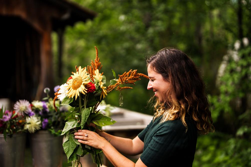 Bouquets de fleurs du jardins (&copy;Charles & Annie Photographie 2024)