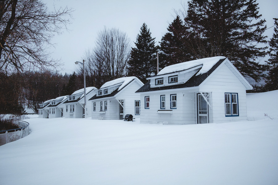 La Maison Bellemare en hiver