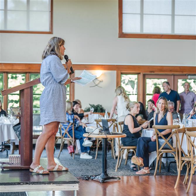 Événement corporatif au Clubhouse (&copy;Mont-Orford)