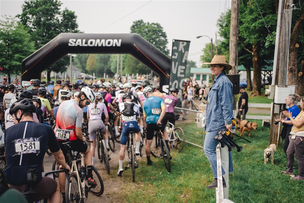 Course de vélo de gravelle (&copy;Alexandra Racine)