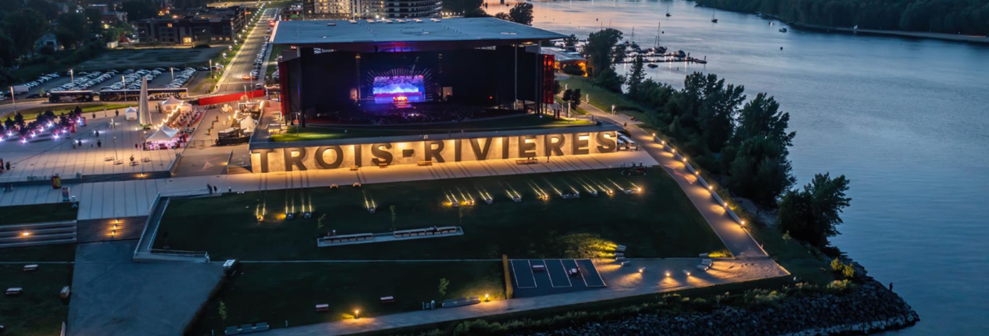 Amphithéâtre Cogeco - Un emplacement unique