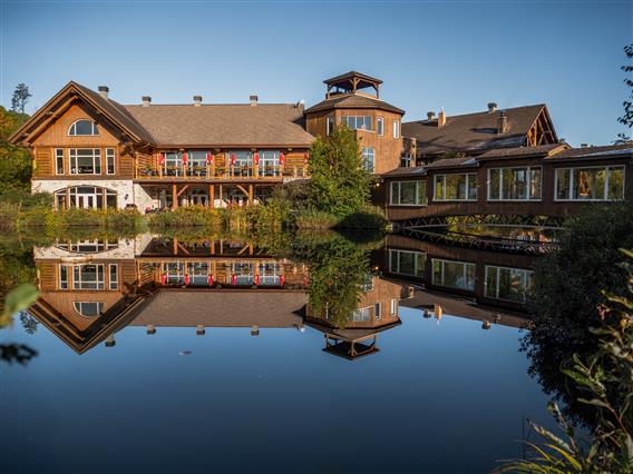 Auberge du lac taureau_Automne-etang