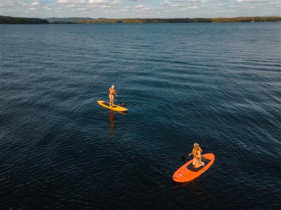 Auberge du lac taureau_Été-Paddleboard