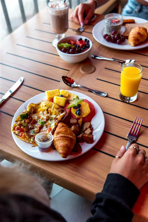 Auberge du lac taureau_Été-Petit-dejeuner