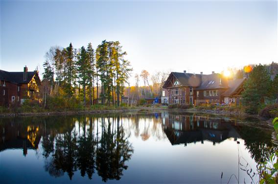 Auberge du lac taureau_Été-étang