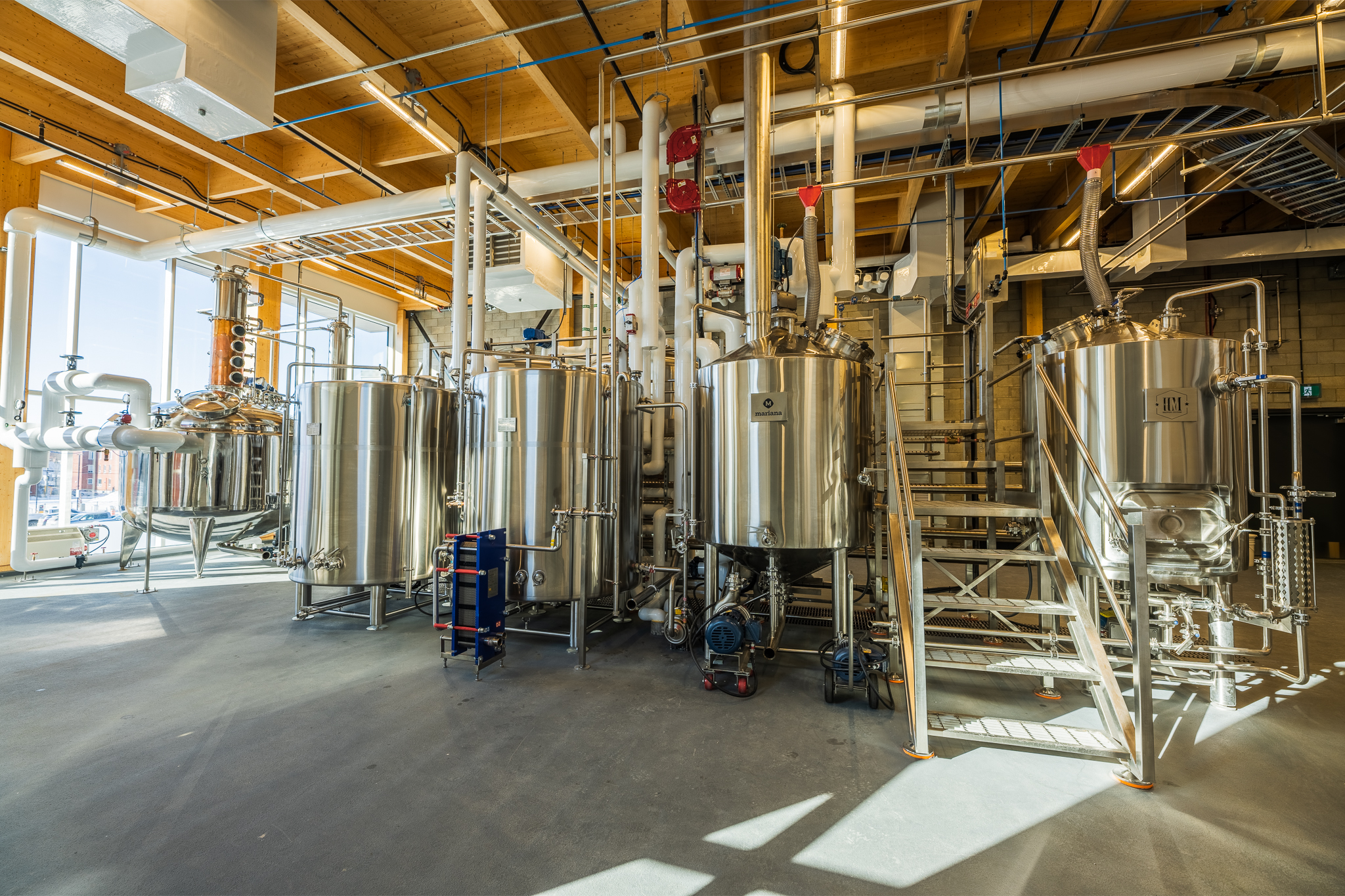 Installations de production.