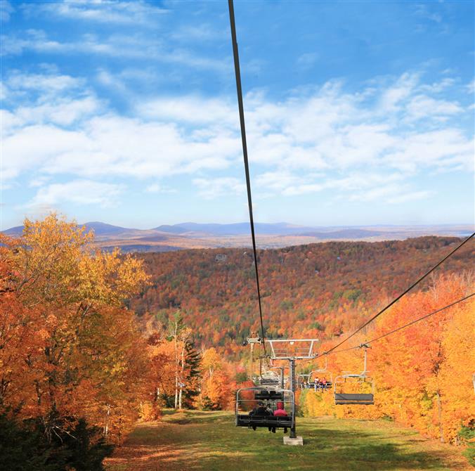 Balade à télésiège automne (&copy;Jean-Marc Lareau)