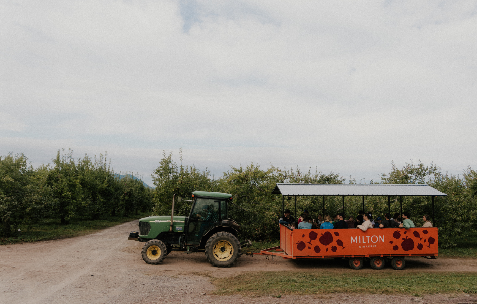 Balade tracteur (&copy;Cidrerie Milton)