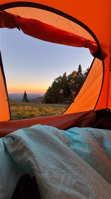 Camping automnal (&copy;Sarah Deland)