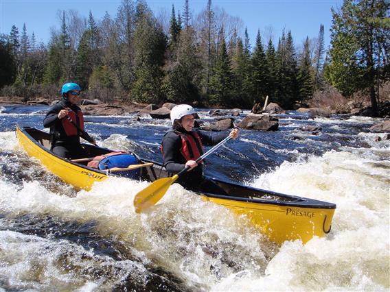 Au Canot Volant - Canot en rivière, Lanaudière