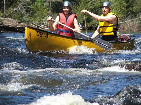 Au Canot Volant - Canot en rivière, Lanaudière