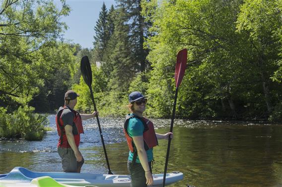 Au Canot Volant - Canot en rivière, Lanaudière