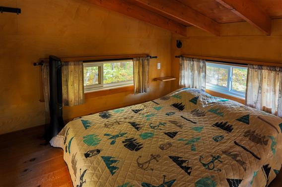 Chalets Lanaudière - Cabane Sous-bois - Chambre