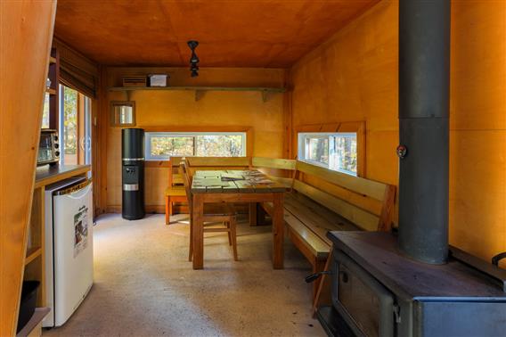 Chalets Lanaudière - cabane Sous-bois - séjour