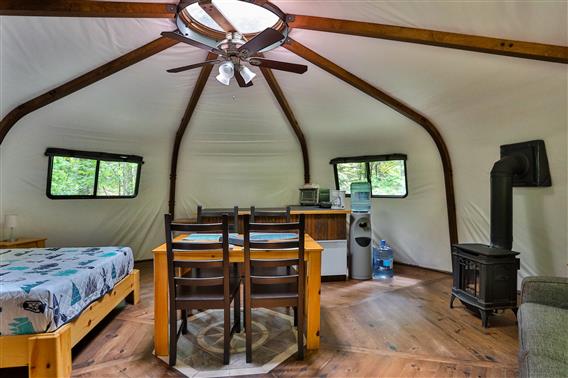 Chalets Lanaudière - yourte Boréale
