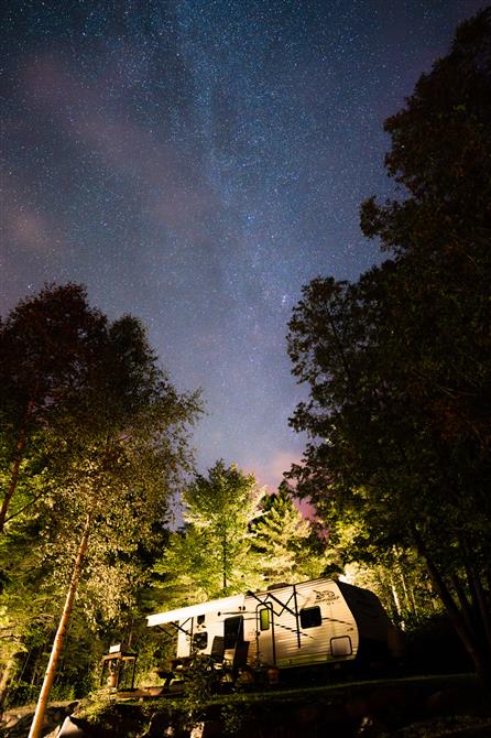 Ciel étoilé - Camping Aventure Mégantic  (&copy;Camping Aventure Mégantic)