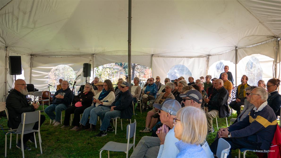 Conférence sur la présence des Abénakis dans les Cantons-de-l'Est (&copy;Pranav Buchineni)