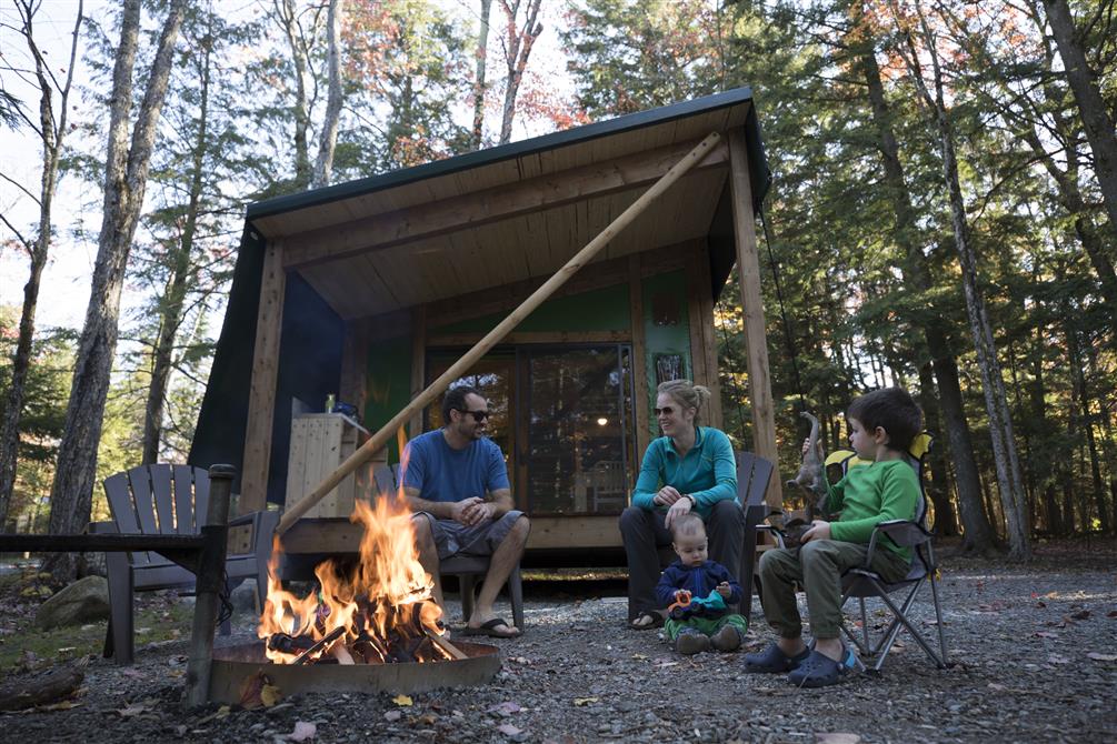 Dormir sous les étoiles (&copy;S.Larose)