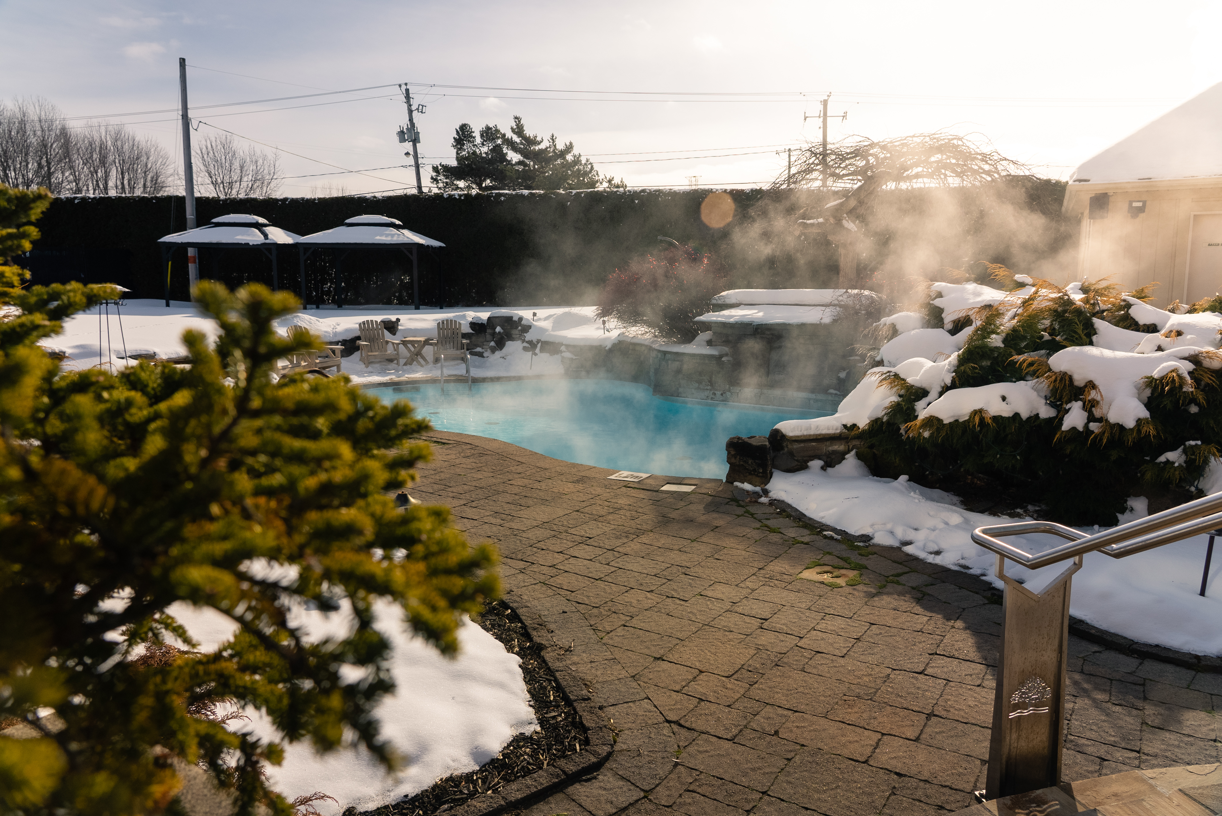 Espace Aqua-Détente en hiver