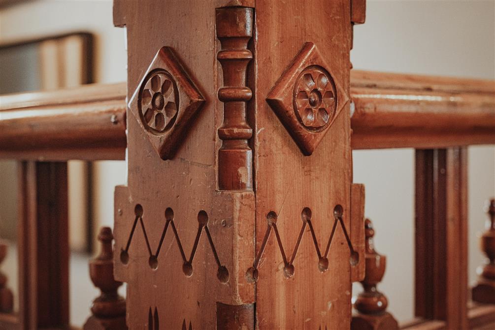Détail escalier (&copy;Laurence Grandbois)