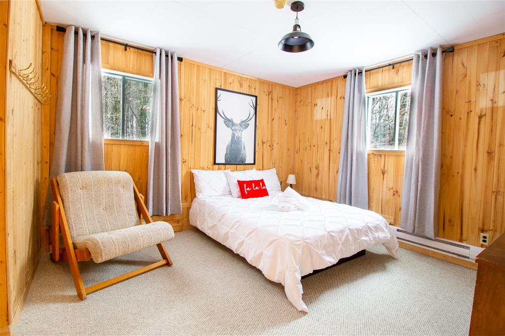 Chambre (&copy;Les Chalets Nature)